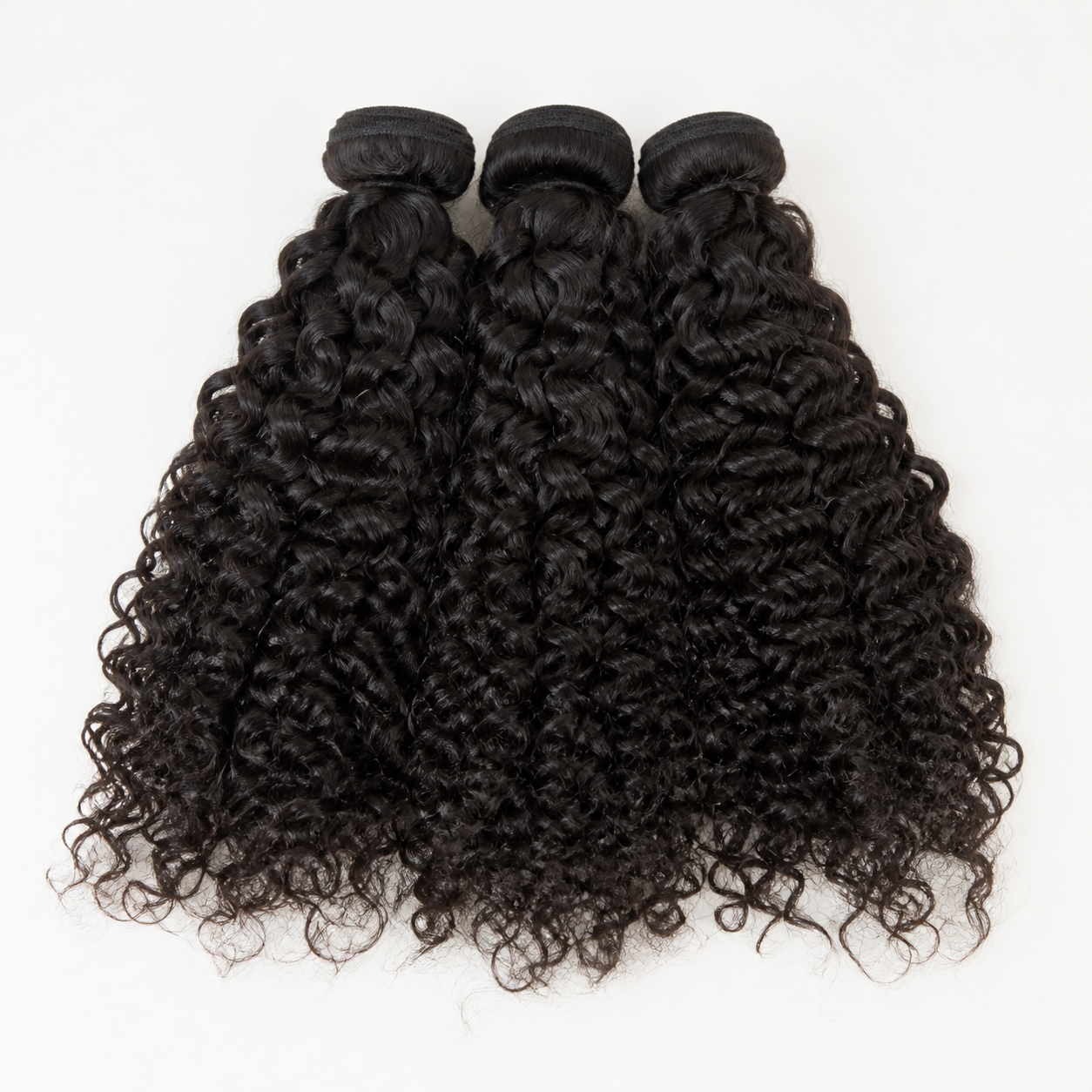 Raw Burmese Curly Hair Bundles